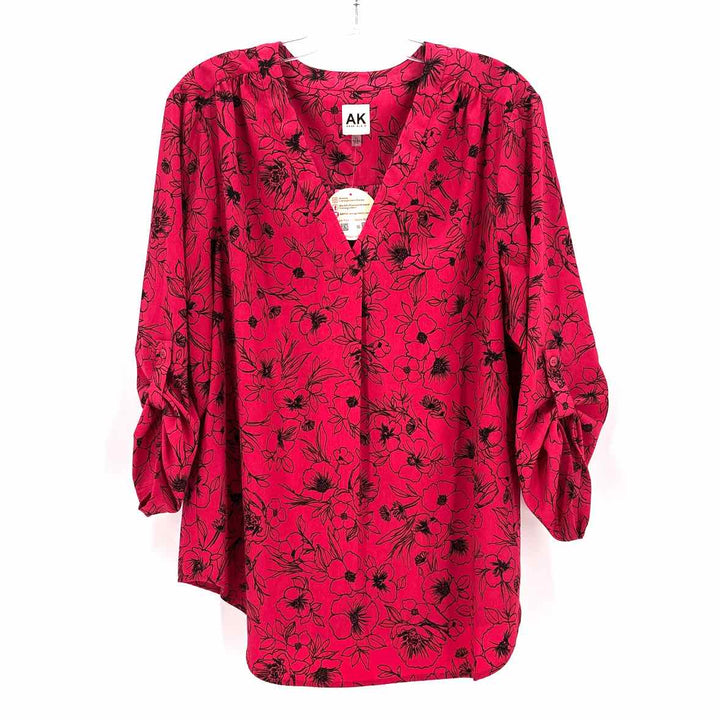 Size 1X Anne Klein Pink Shirt