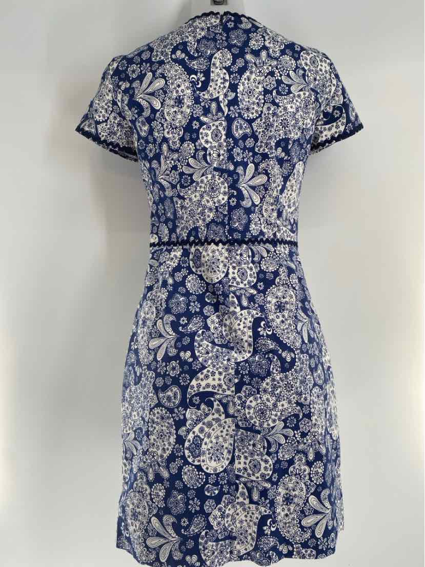 Size 4 Brooks Brothers Blue Dress
