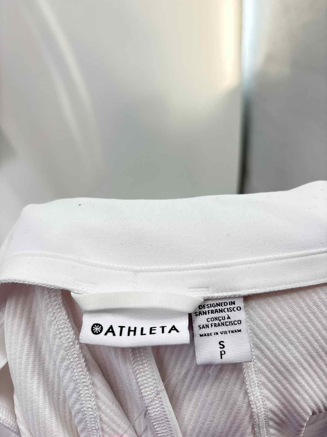 Size S Athleta White Jacket