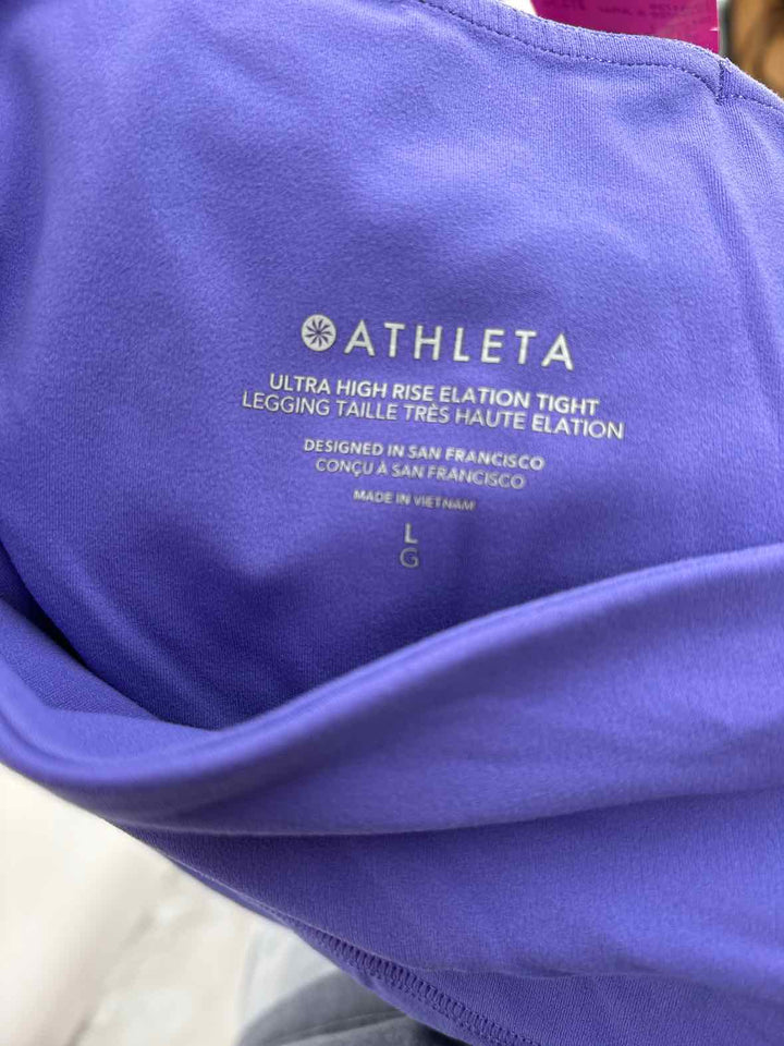 Size L Athleta Purple Pants