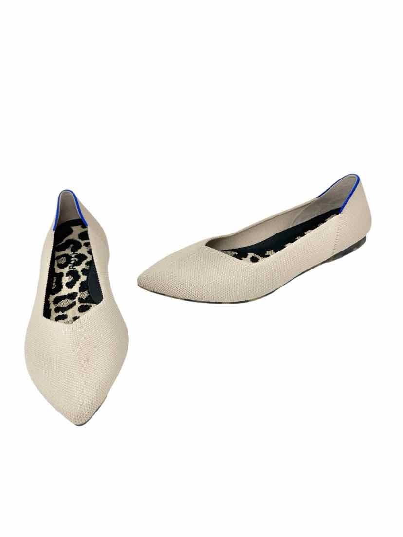 Shoe Size 9 ROTHY'S Tan Knit Flats
