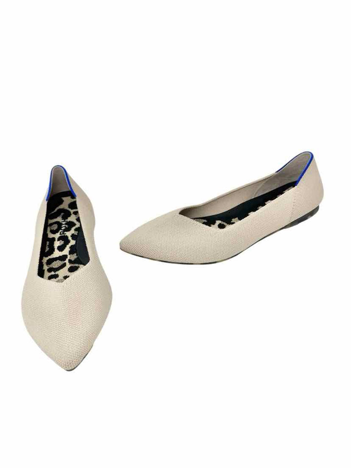 Shoe Size 9 ROTHY'S Tan Knit Flats