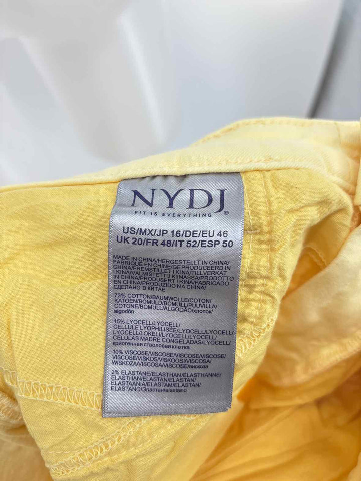 Size 16 NMDJ Yellow Capri