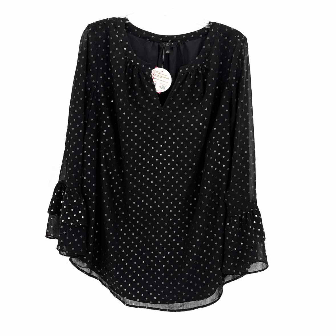 Size X Talbots Black Shirt