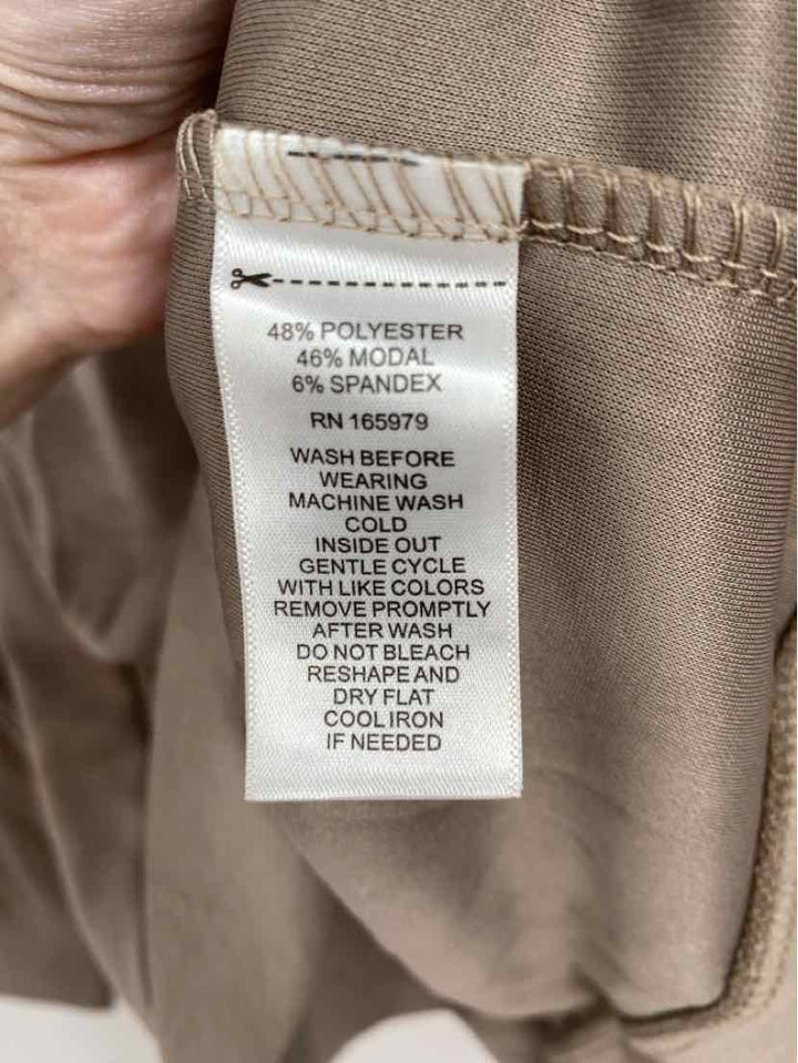 Size S CABLE & GAUGE Tan Sweater