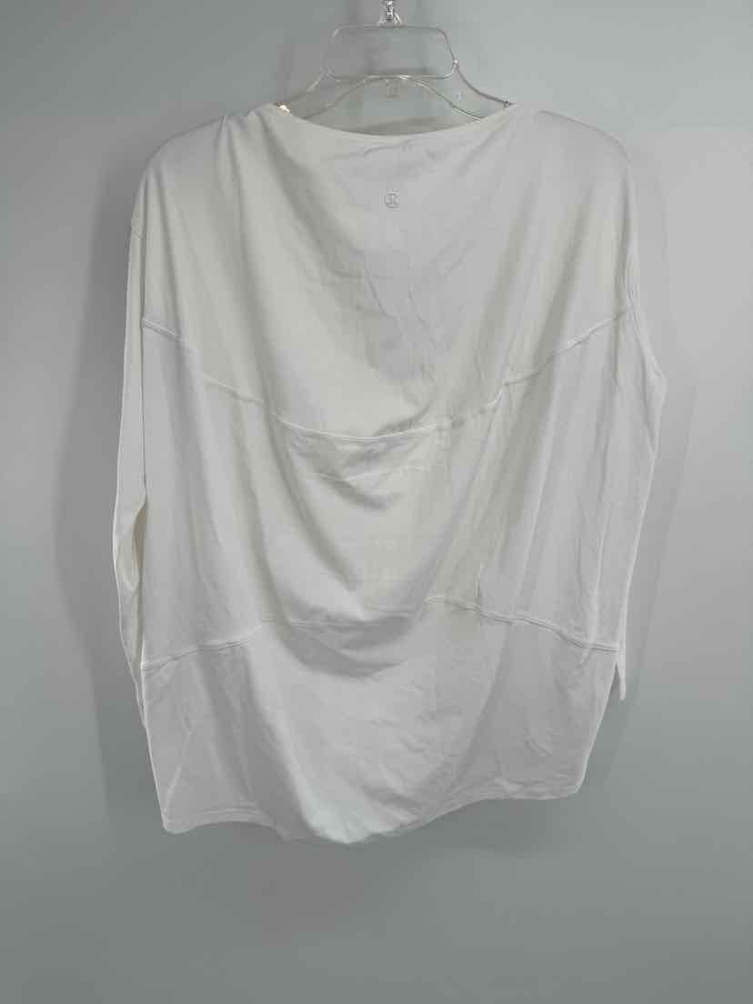 Size 8 Lululemon White Shirt