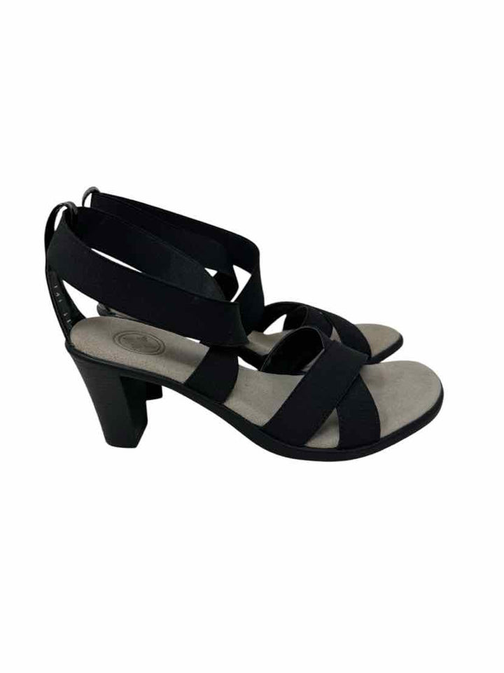Shoe Size 38 Black Sandals