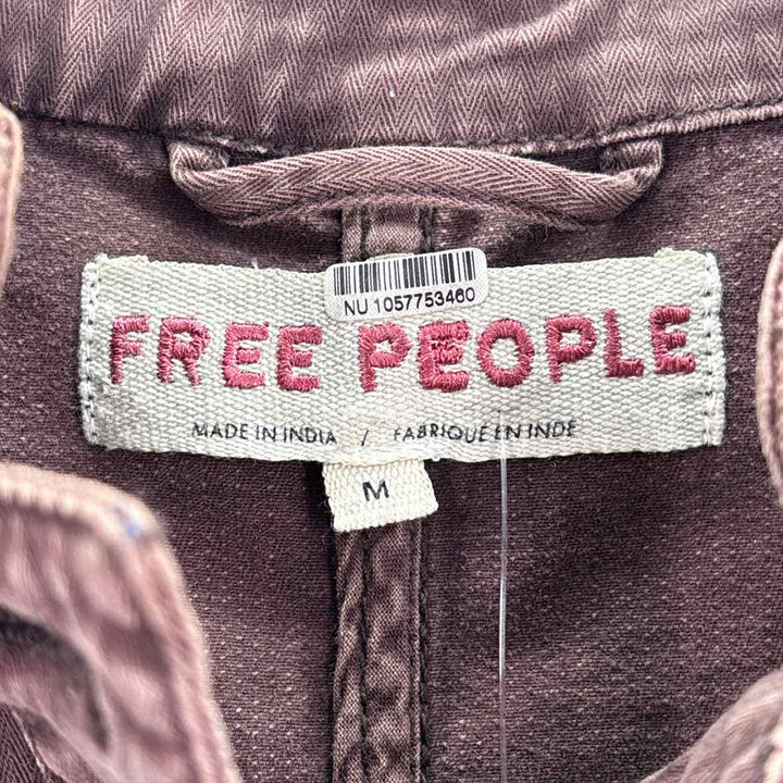 Size M FREE PEOPLE Brown Jacket