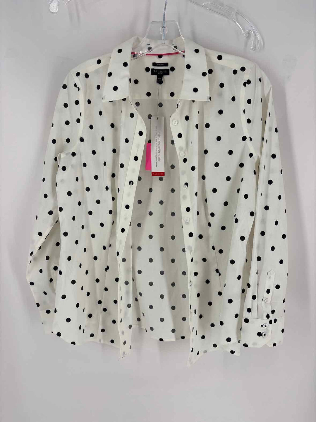 Size 10 Talbots Cream Shirt