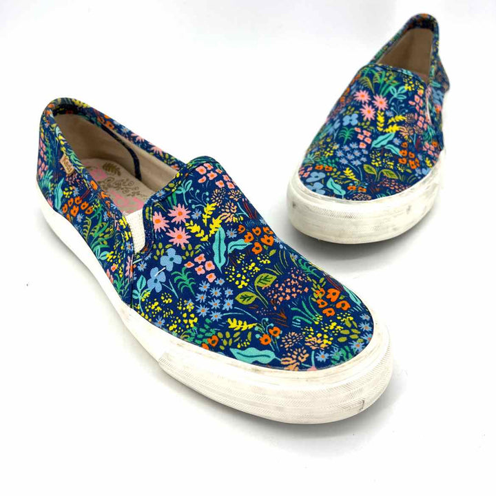 Shoe Size 10 Keds Blue Flats