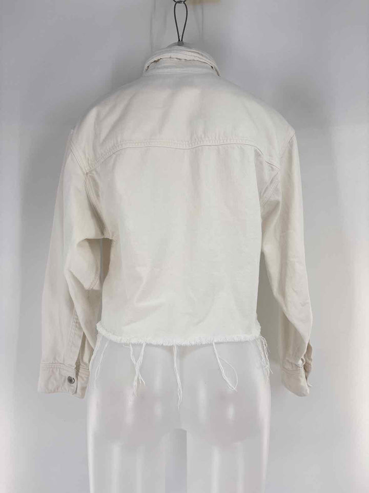 Size XS AGOLDE White Jacket