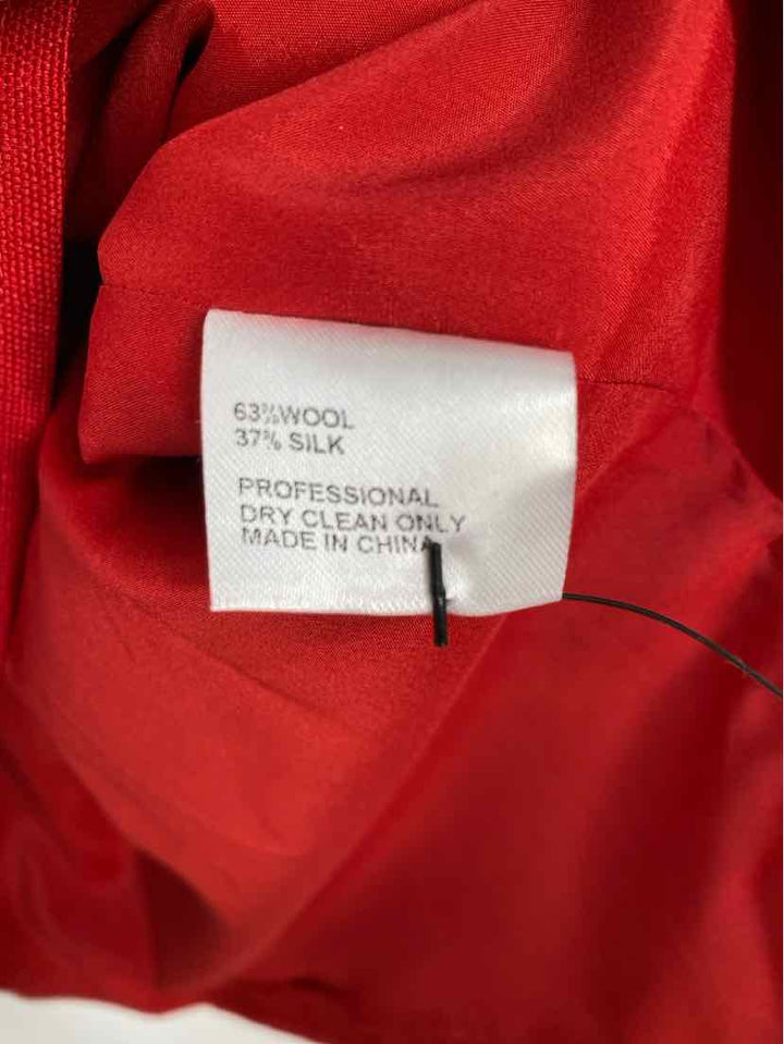 Size S ANN MASHBURN Red Shirt
