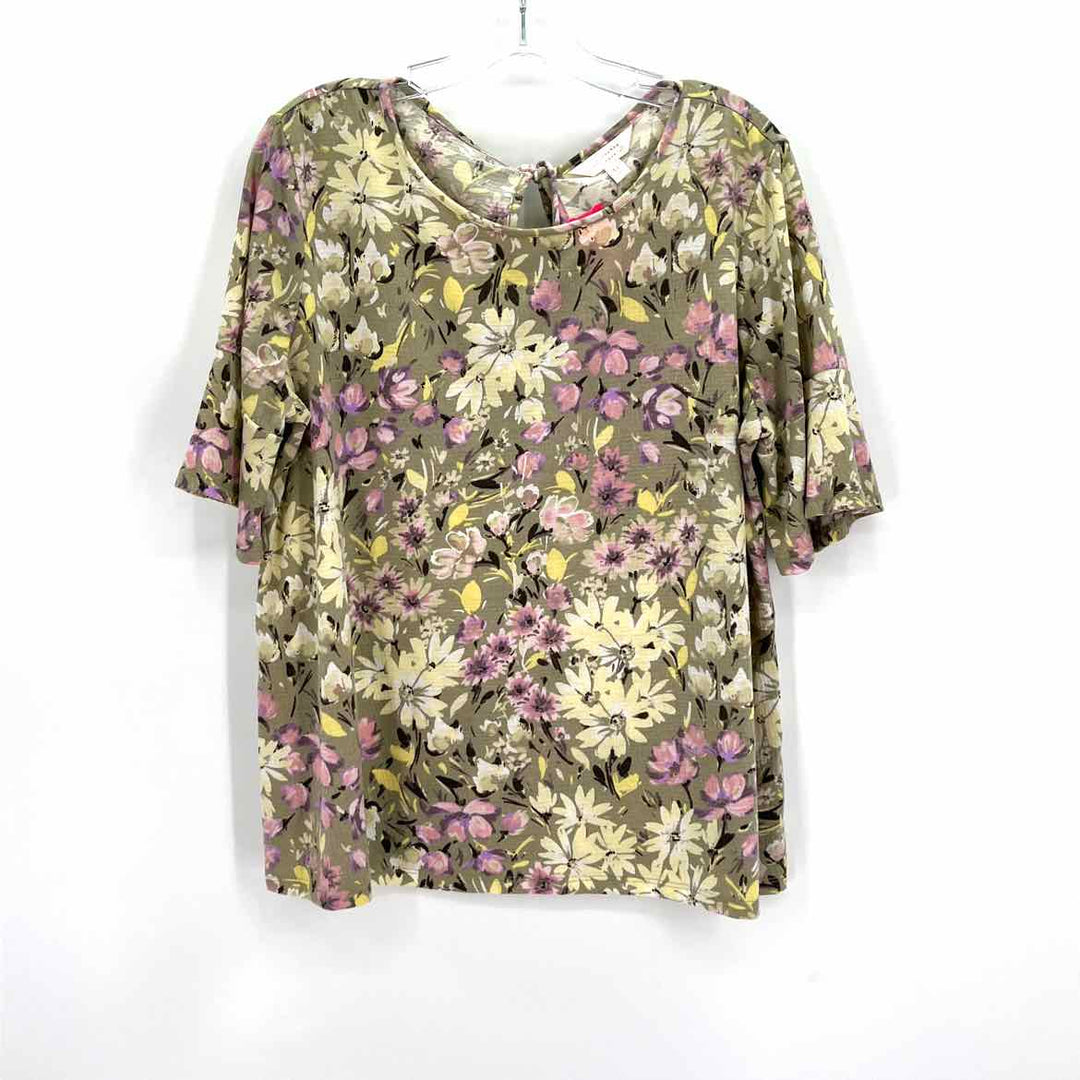Size XL LAUREN CONRAD Sage Shirt