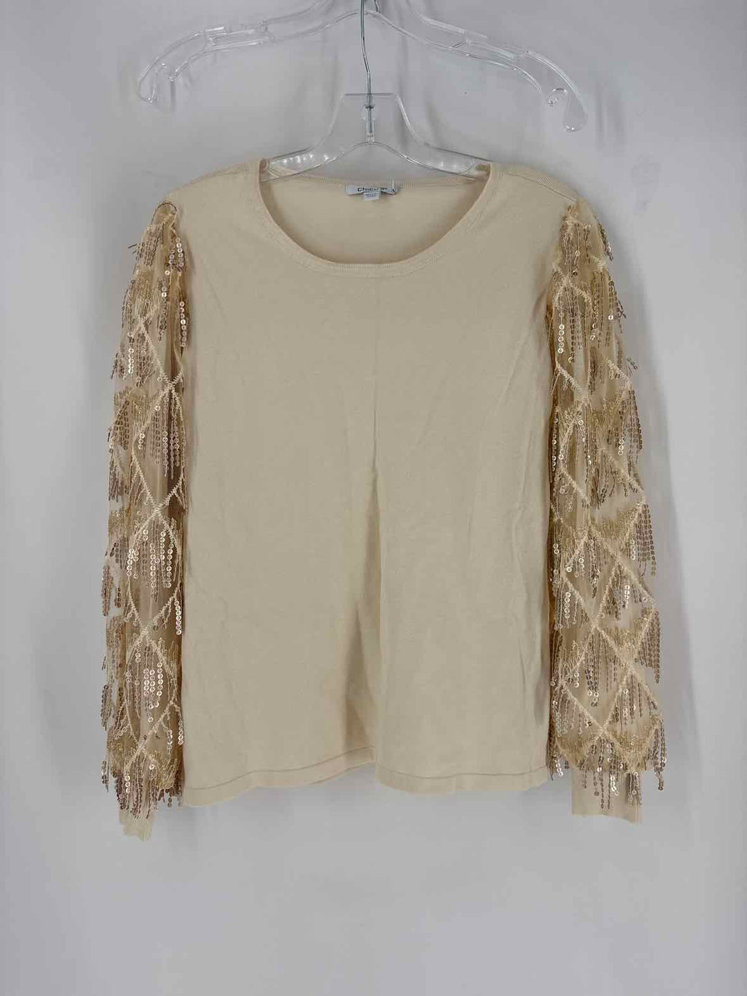 Size M Chico's Ivory Sweater