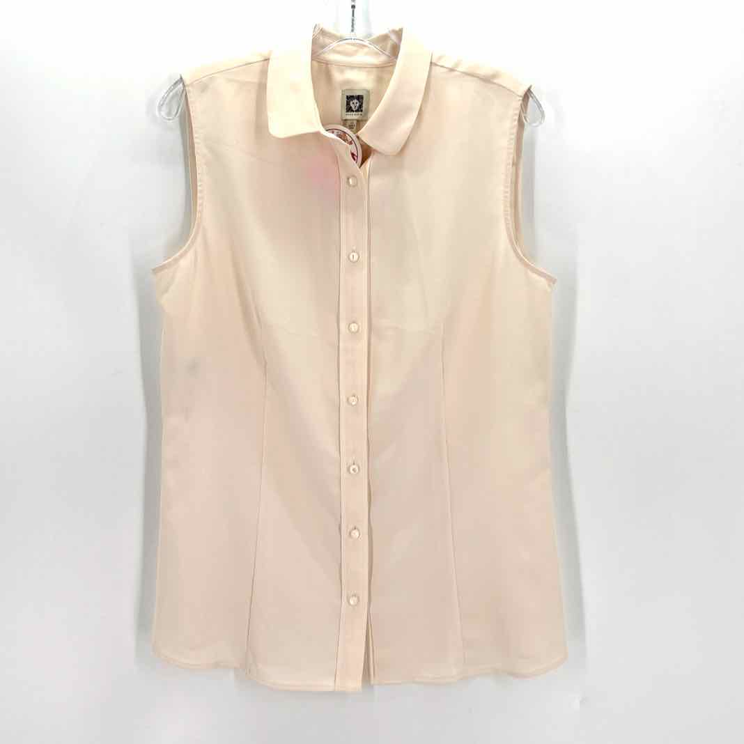Size 12 Anne Klein Cream Shirt