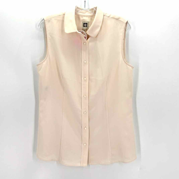Size 12 Anne Klein Cream Shirt