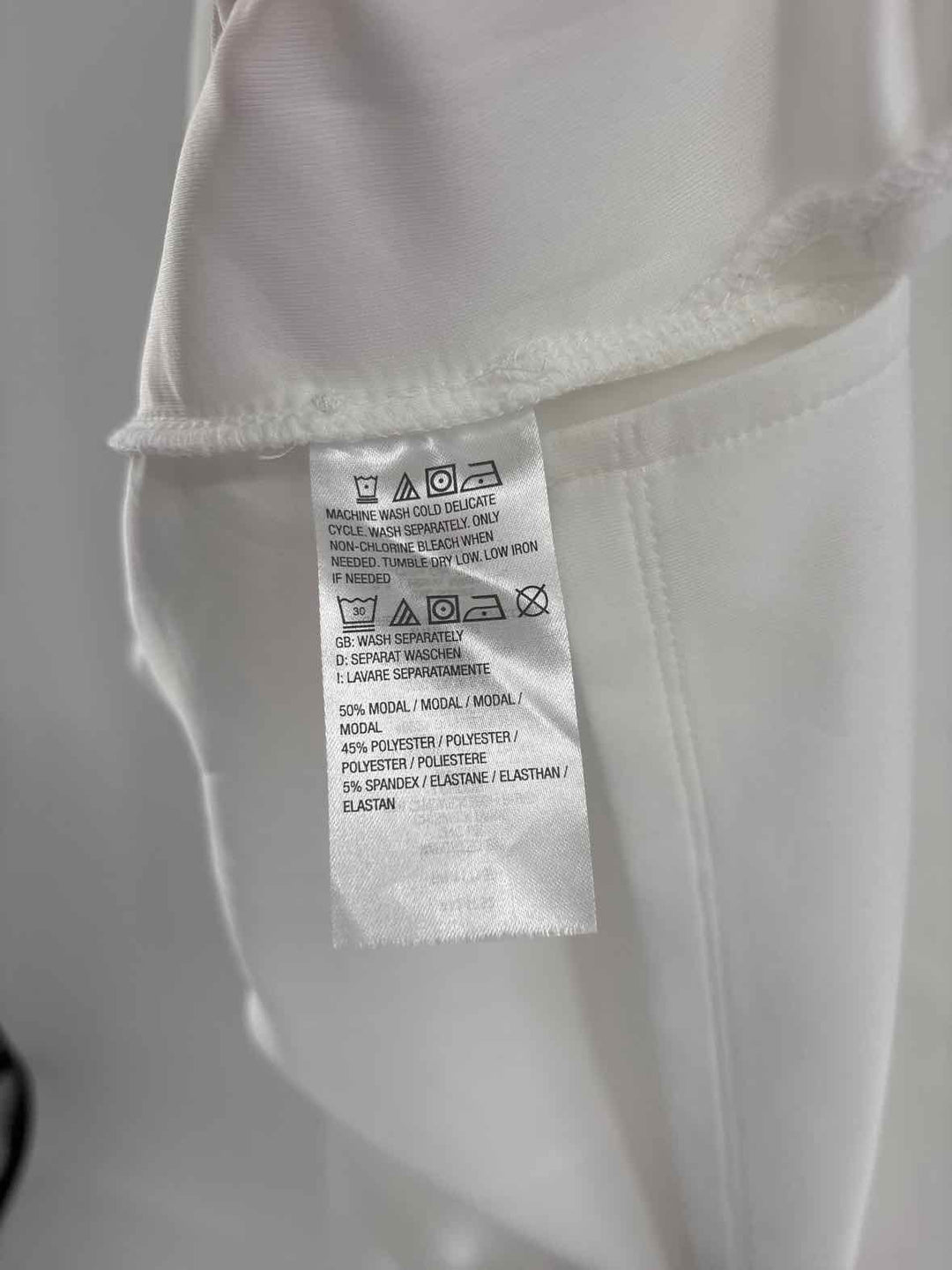 Size 3X White Cotton Shirt