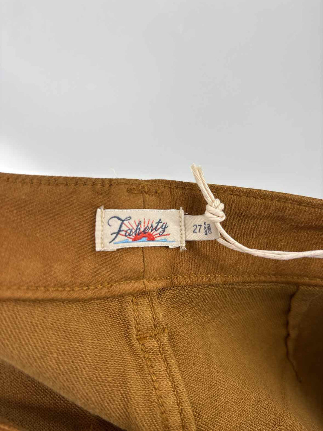 Size 27 FAHERTY Mustard Pants