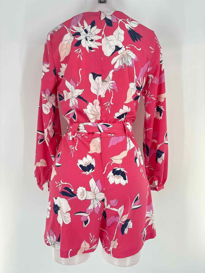 Size 4 PINK PRINT Romper