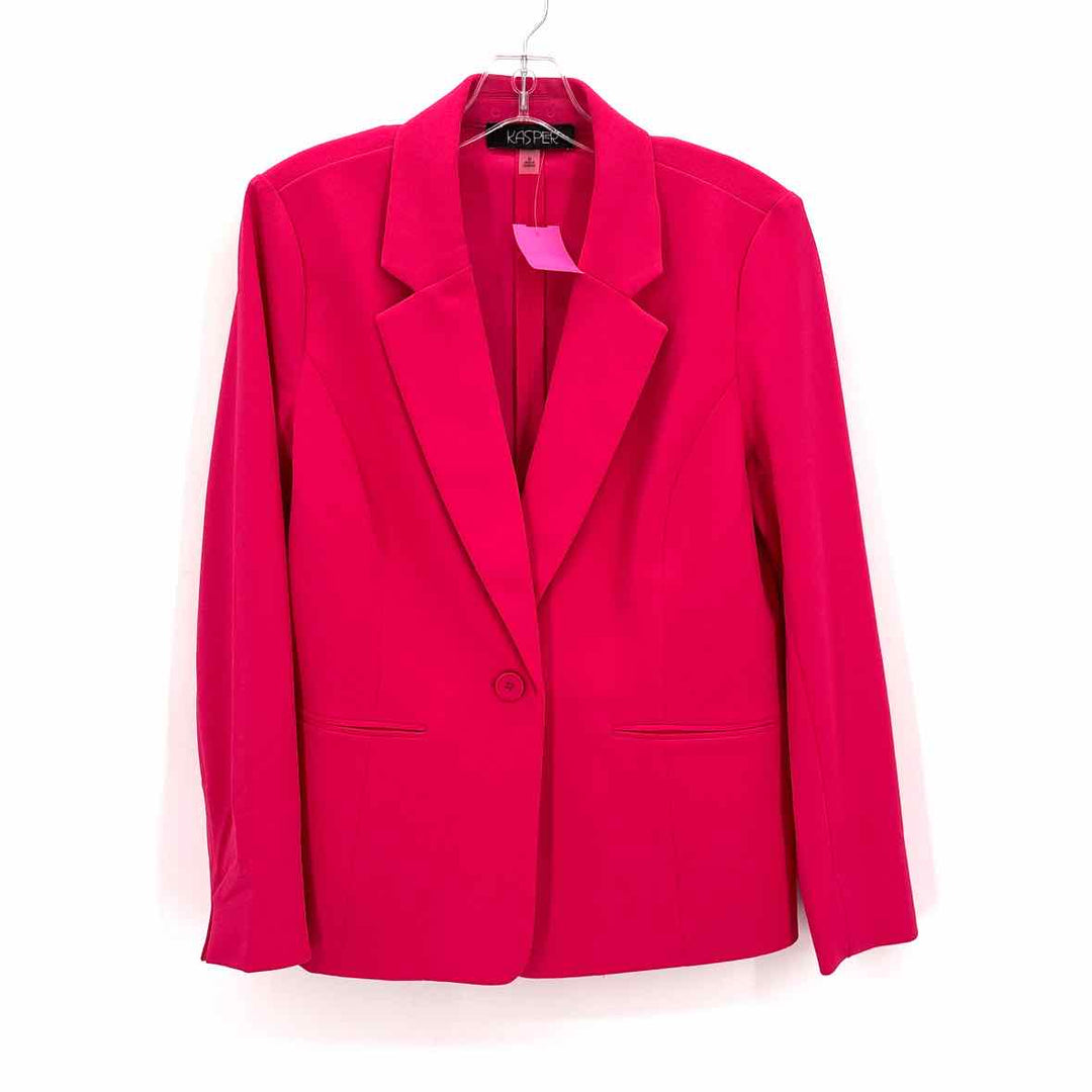 Size M KASPER Fuschia Blazer