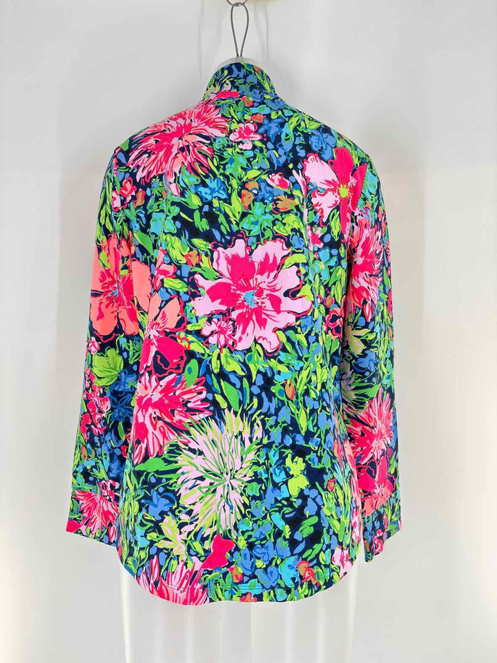 Size L Lilly Pulitzer Multi-Color Jacket
