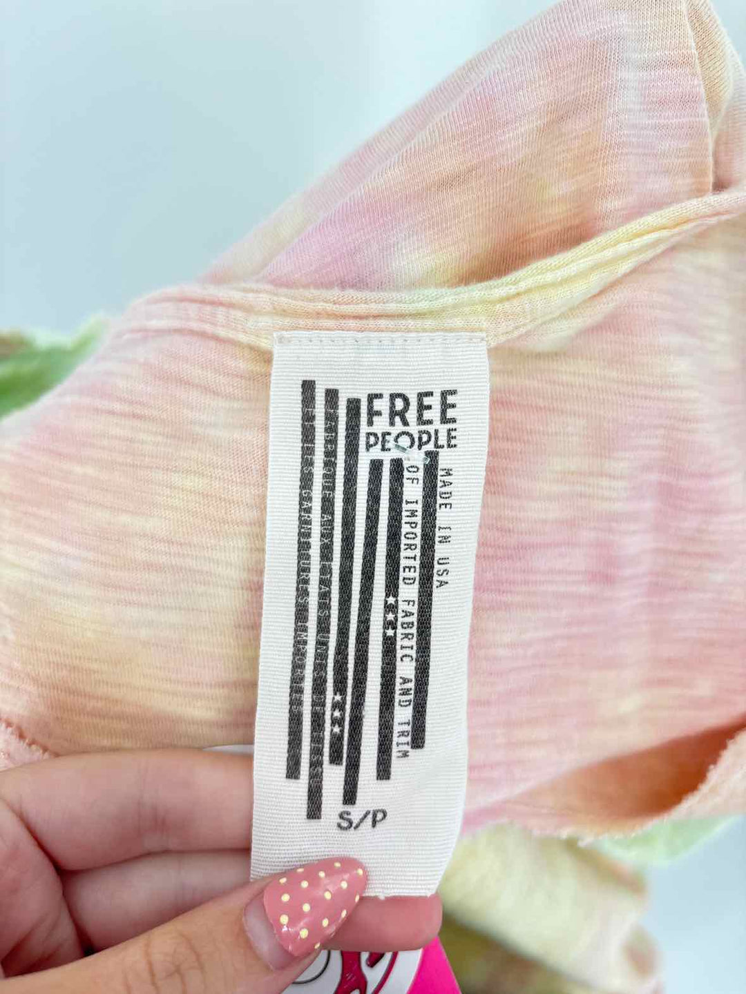 Size S FREE PEOPLE Multi-Color Dress