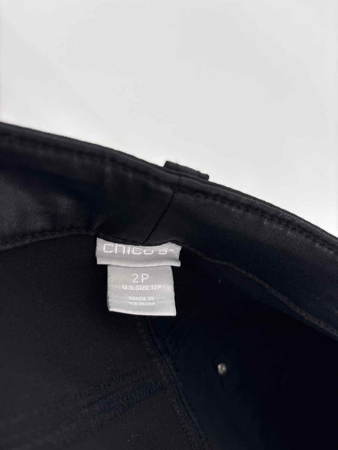 Size 12P Chico's Black Pants