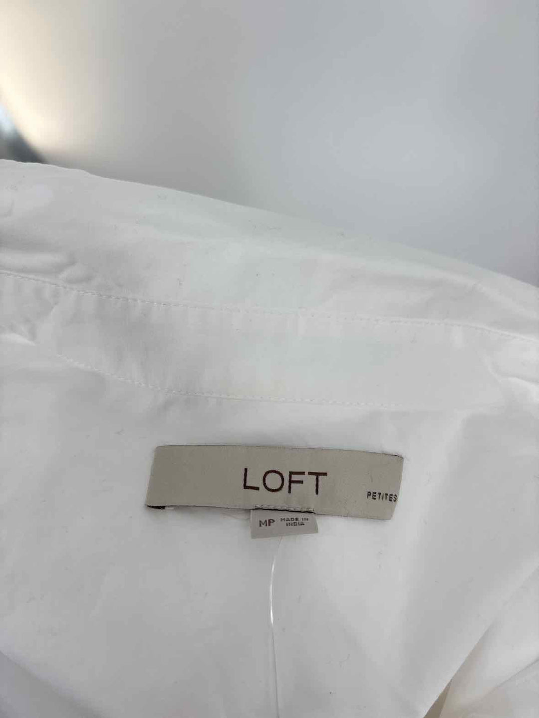 Size M Ann Taylor White Shirt