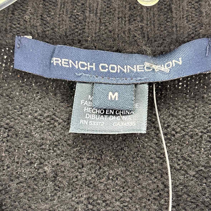 Size M FRENCH CONNECTION Black Sweater