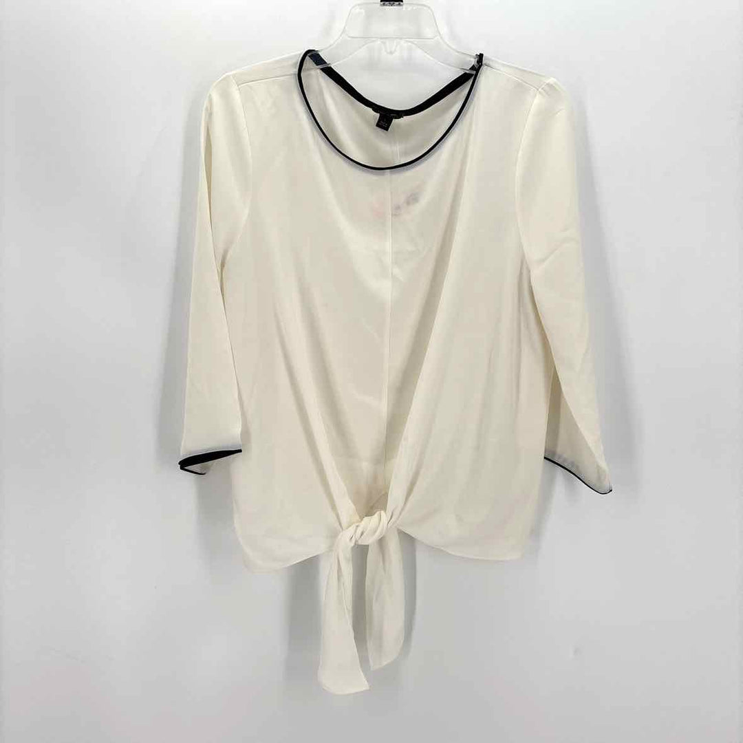 Size L Ann Taylor Ivory Shirt