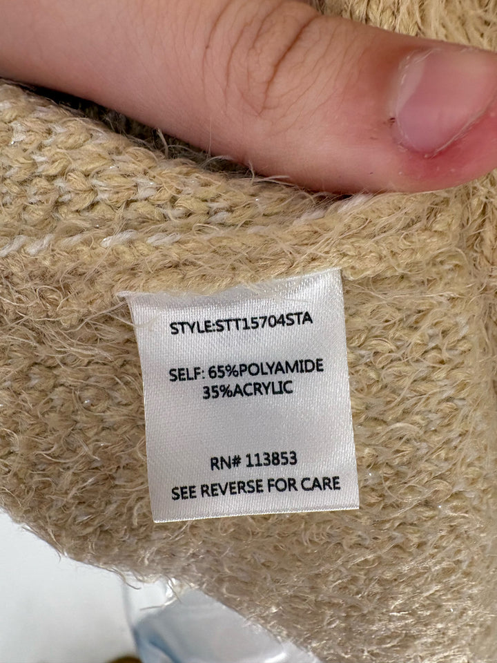 Size M Beige Sweater