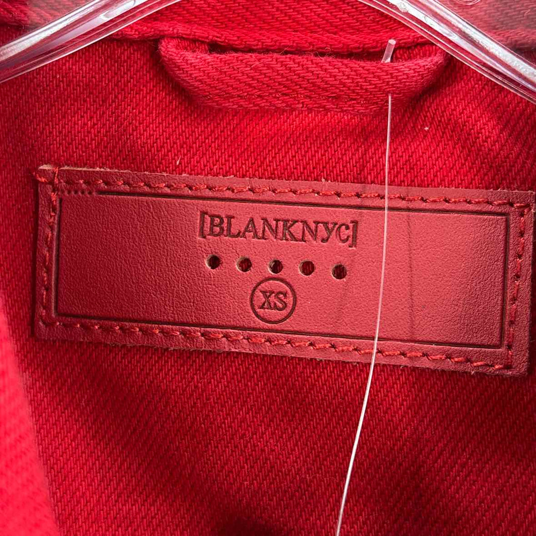 Size XS BLANK NYC Red Jacket