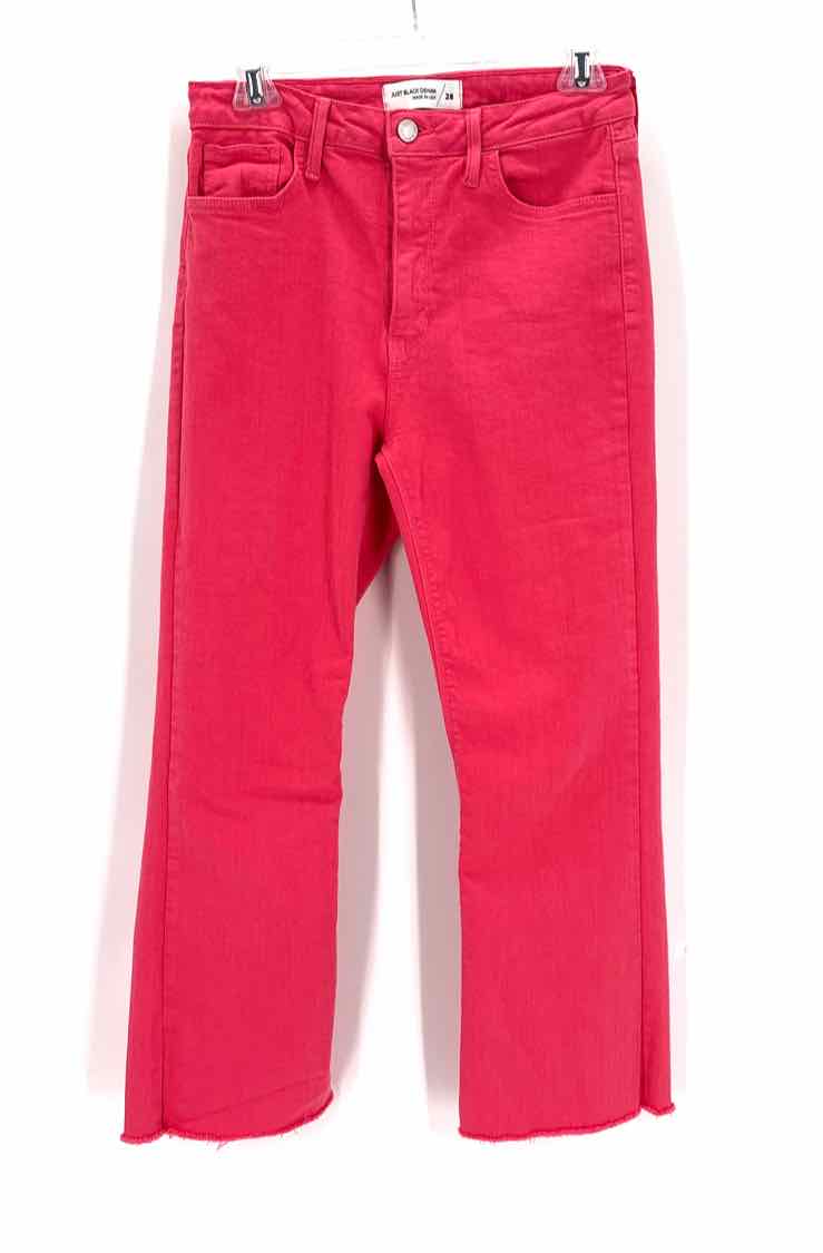 Size 28 JUST BLACK Pink Pants