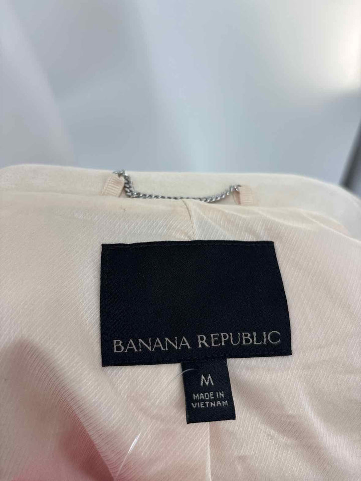 Size M Banana Republic Cream Jacket