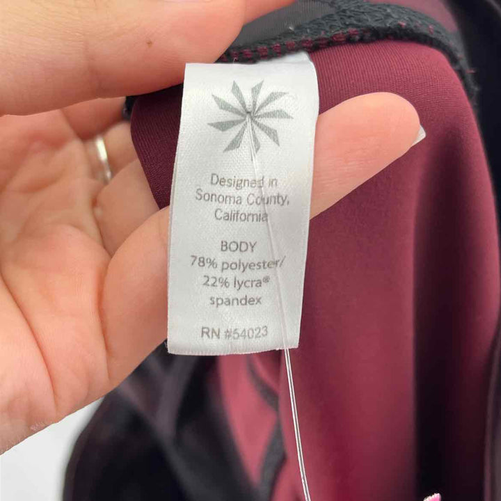 Size M Athleta Burgundy Pants