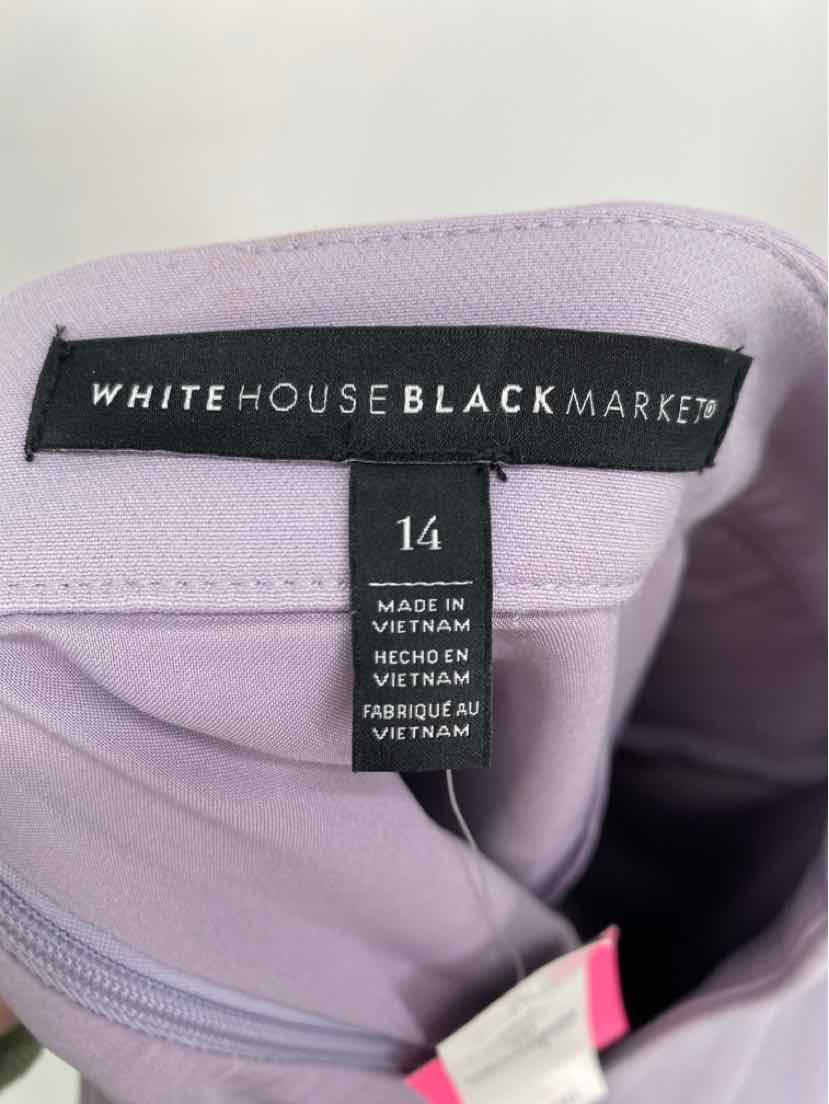 Size 14 White House Black Market Lavender Skirt