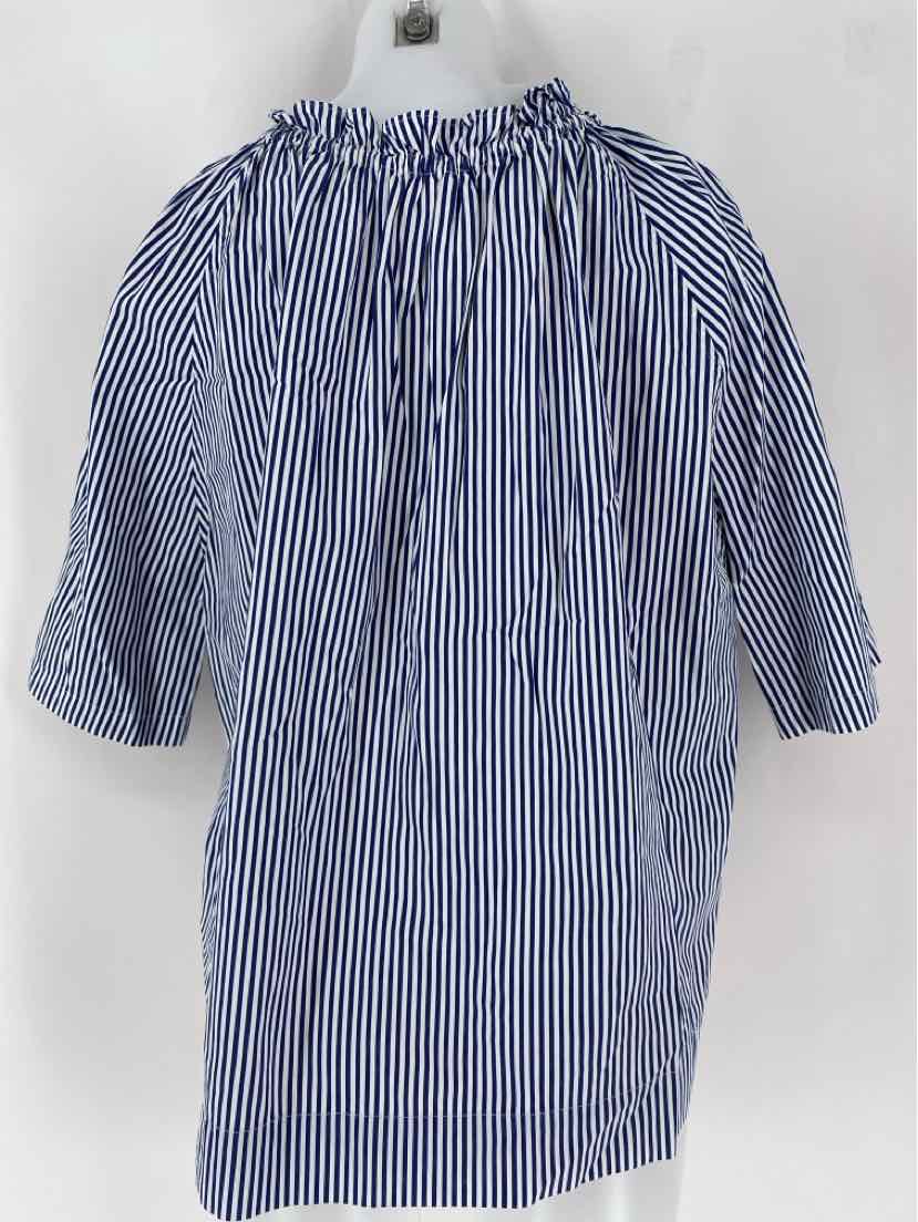 Size M ANN MASHBURN Navy Shirt