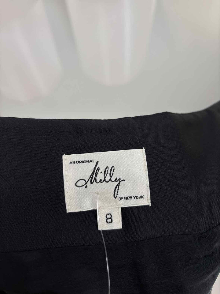 Size 8 MILLY Black Skirt