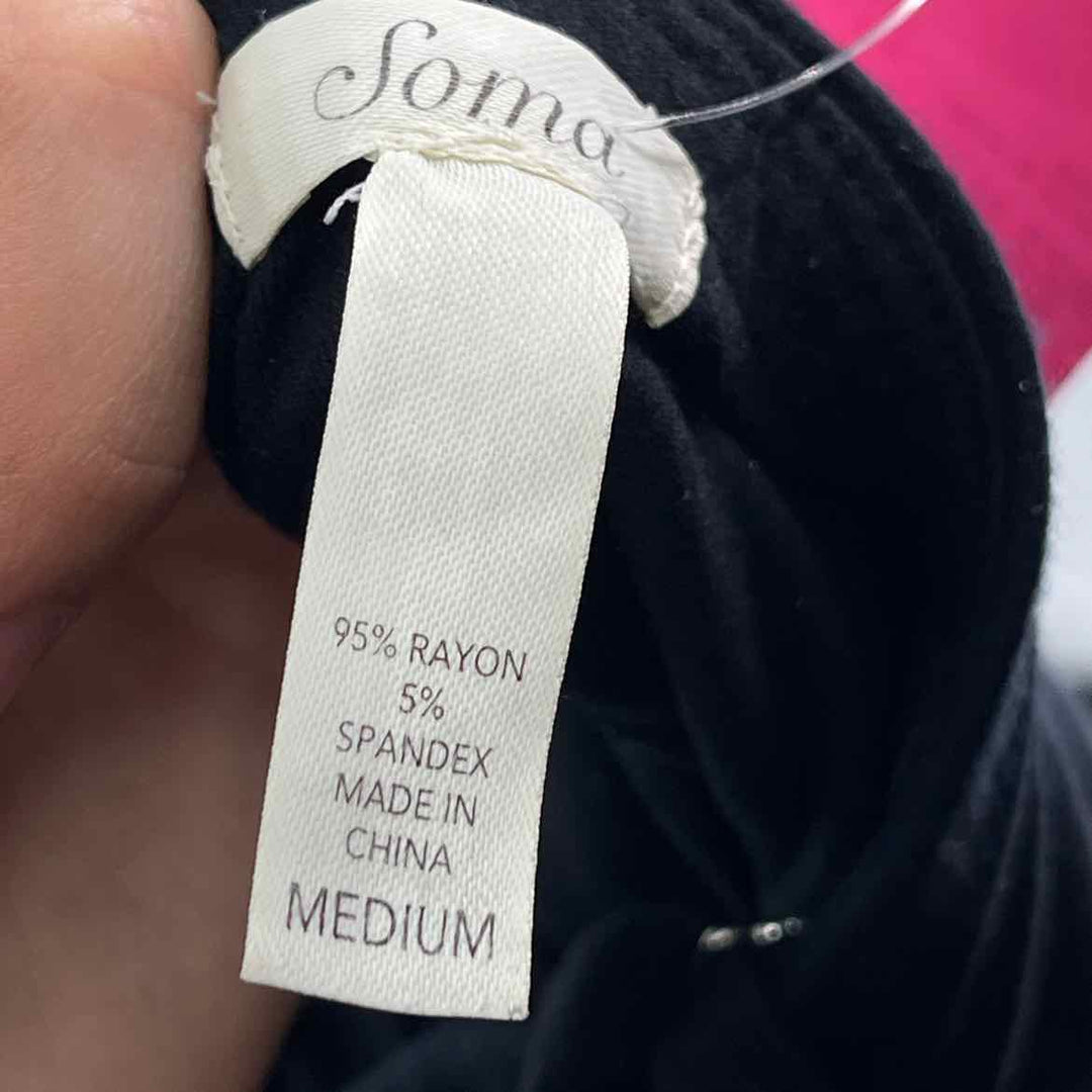 Size M SOMA Black Dress