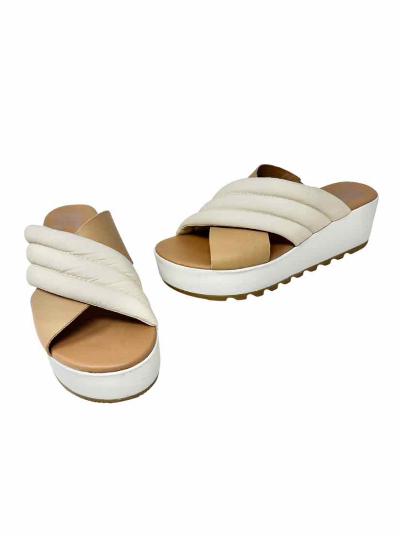 Shoe Size 8 Sorel Beige Sandals
