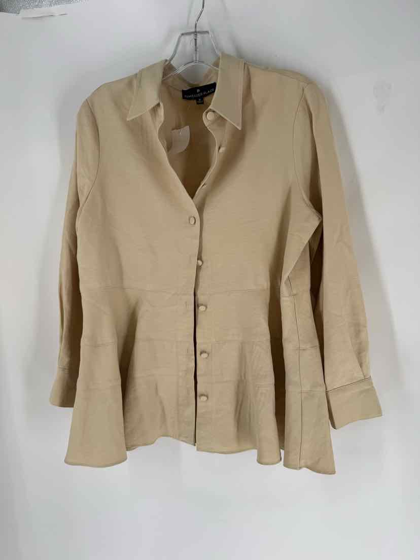 Size M POMANDER PLACE Tan Shirt