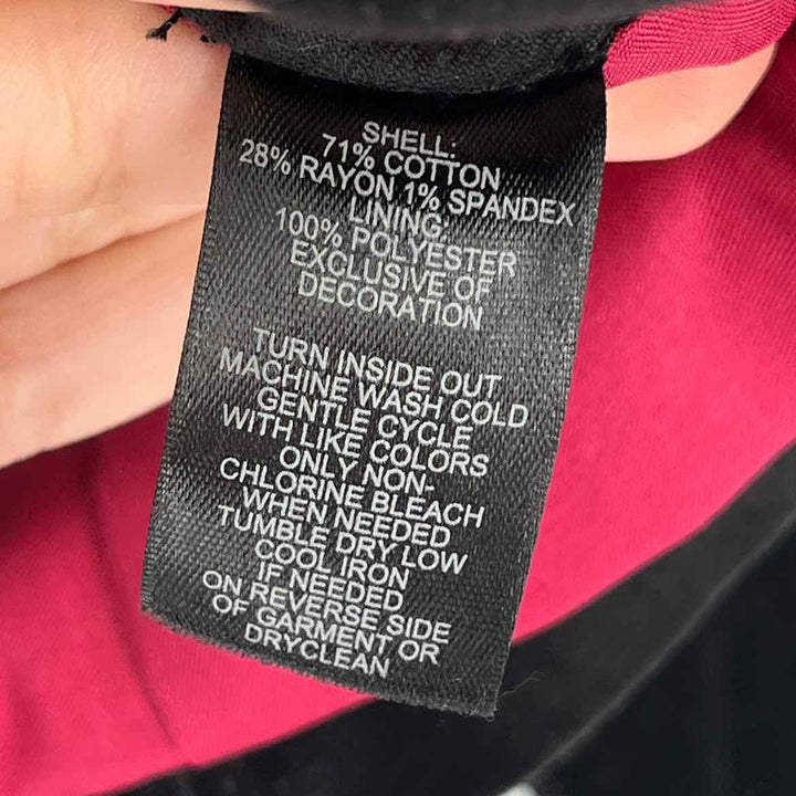 Size 12 White House Black Market Black Velvet Blazer