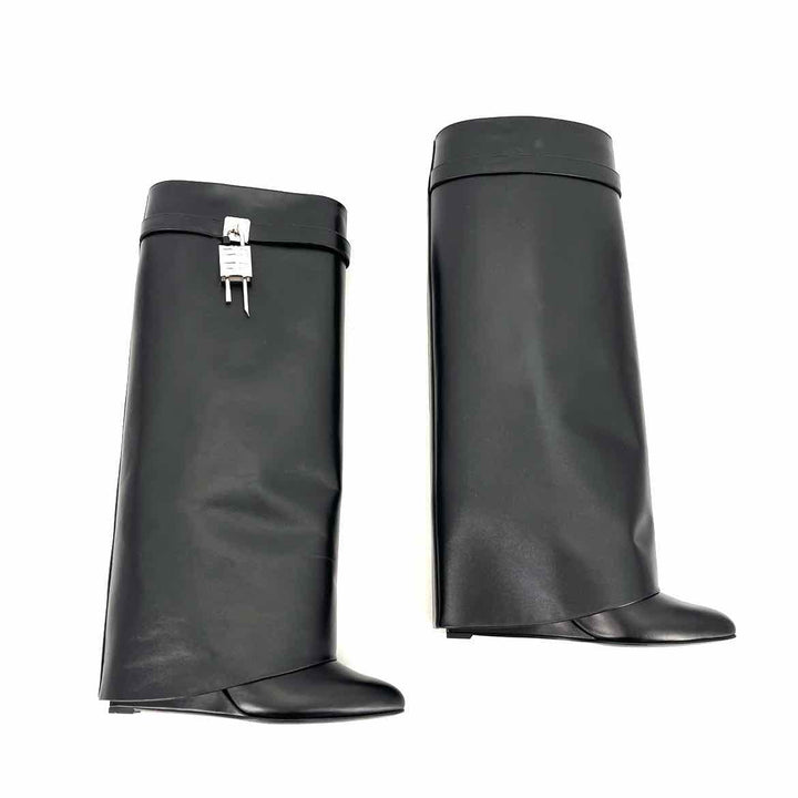 Shoe Size 44 GIVENCHY Black Leather Luxury - Boots