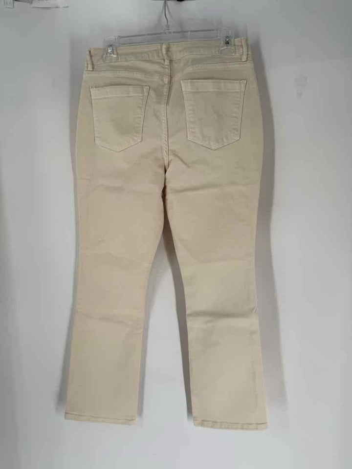 Size 30 ANN MASHBURN Cream Pants