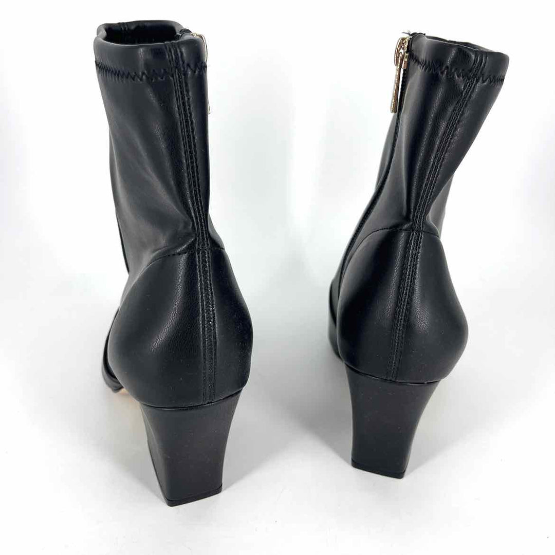 Shoe Size 7.5 Jessica Simpson Black Faux Leather Boots