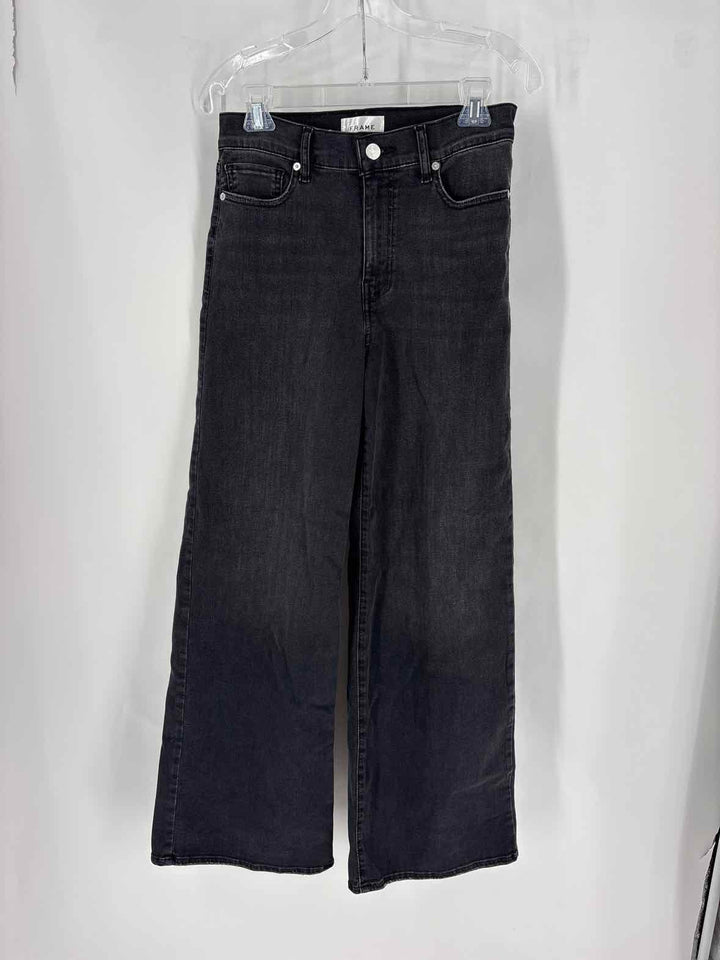 Size 28 FRAME Black Pants
