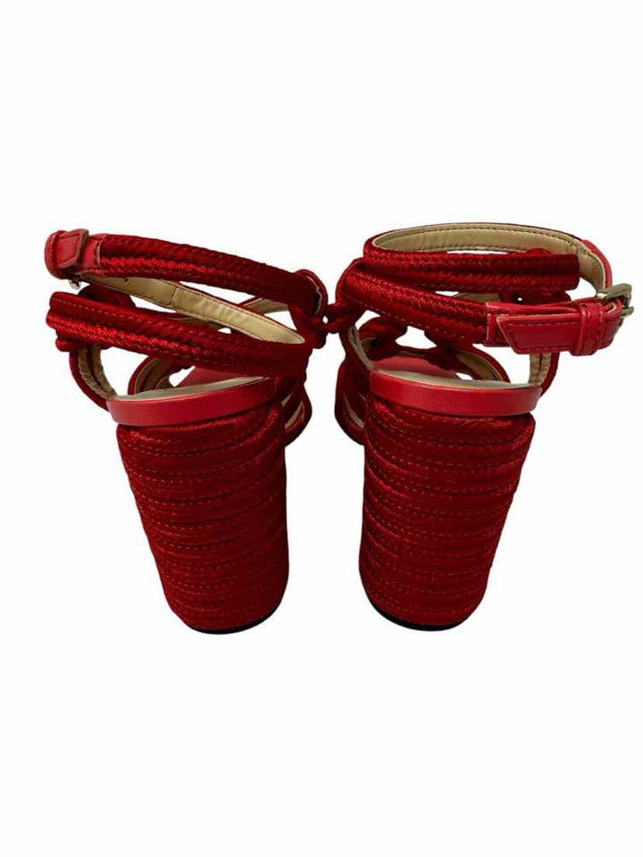 Shoe Size 8 CABI Red Sandals