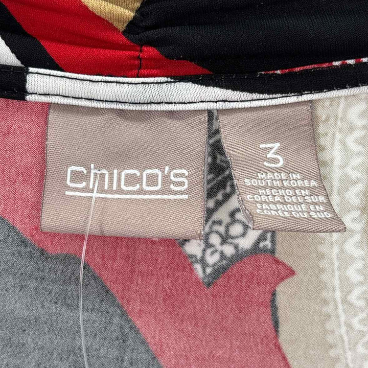Size 3 Chico's Multi-Color Shirt