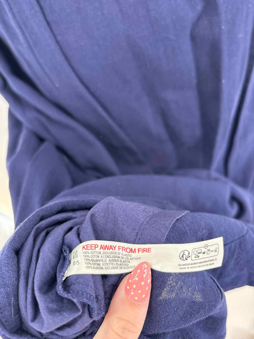 Size M FREE PEOPLE Navy Dress