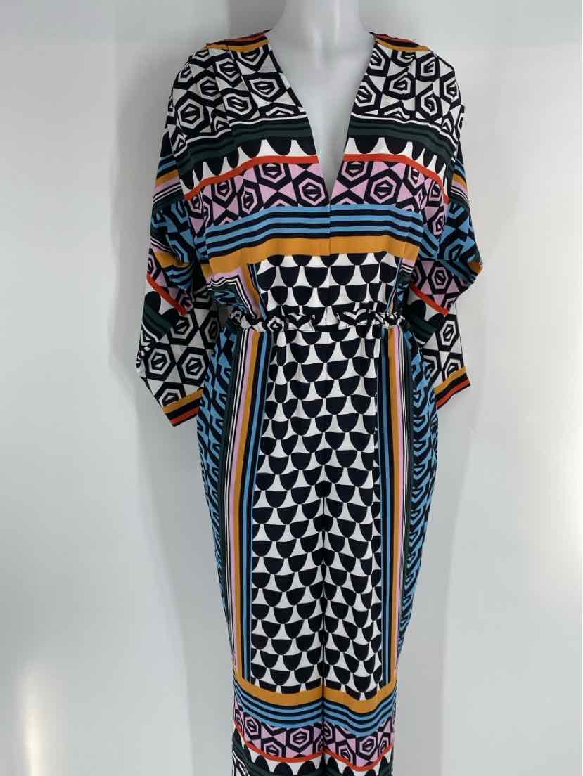 Size L BCBG Multi-Color Romper